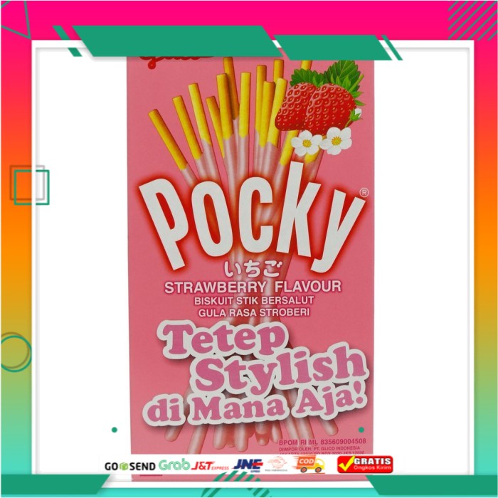 

Glico Pocky Strawberry 45 g