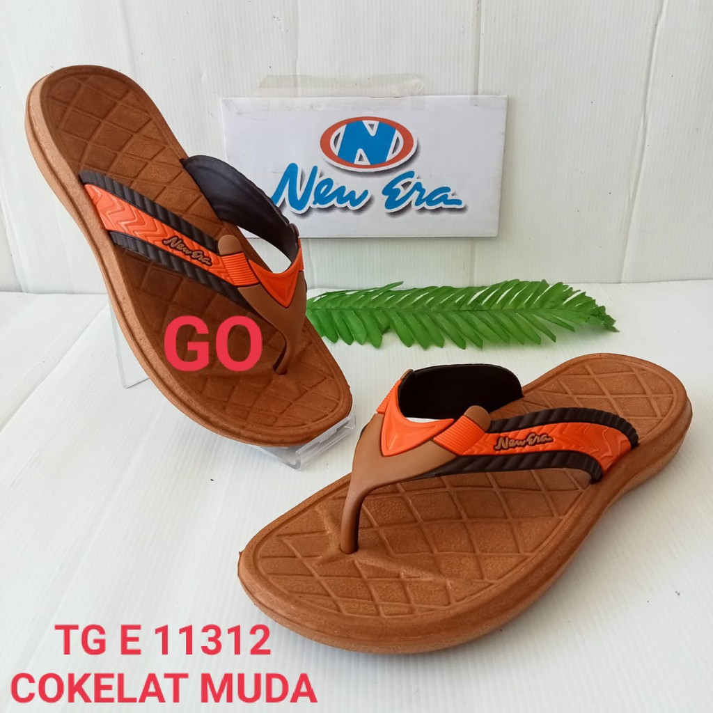 gos NEW ERA KC.CNC.11312 Sandal Japit Anak Cowok Sendal Japit Karet 25/31