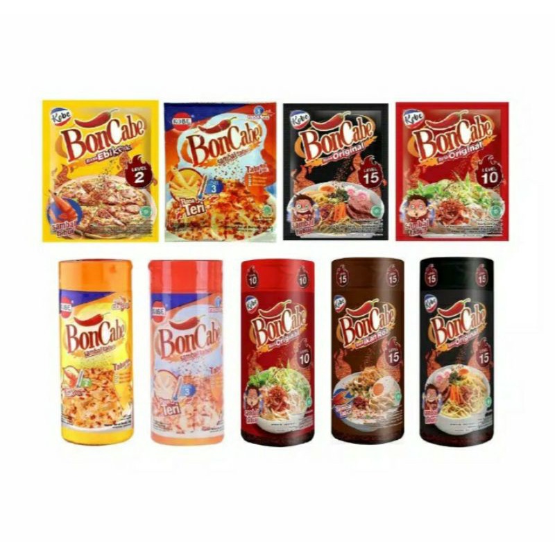 

Kobe Bon Cabe Ebi Kriuk/ Teri/ Original 50 gram botol / reffill 35 gram - 45 gram