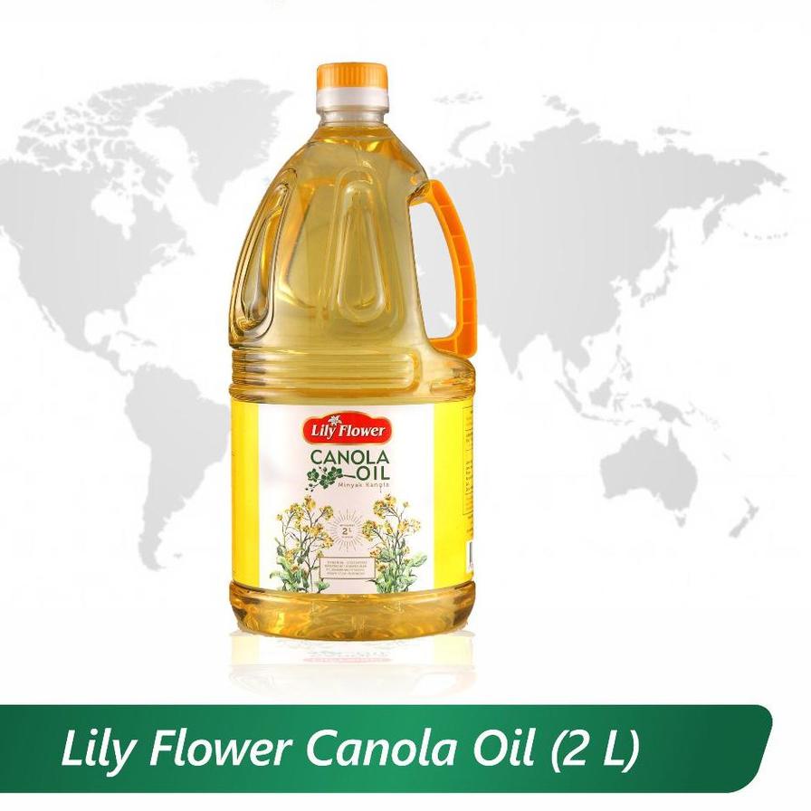 

COD✔️LILY FLOWER CANOLA OIL 2LT|SQ2