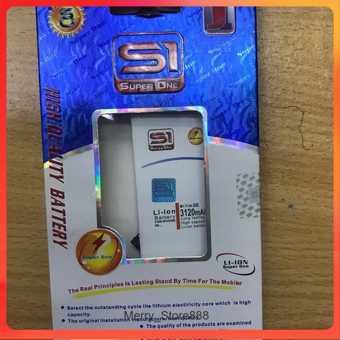 Batere Batre Baterai Double Power S1 - iPhone 5G - 5S