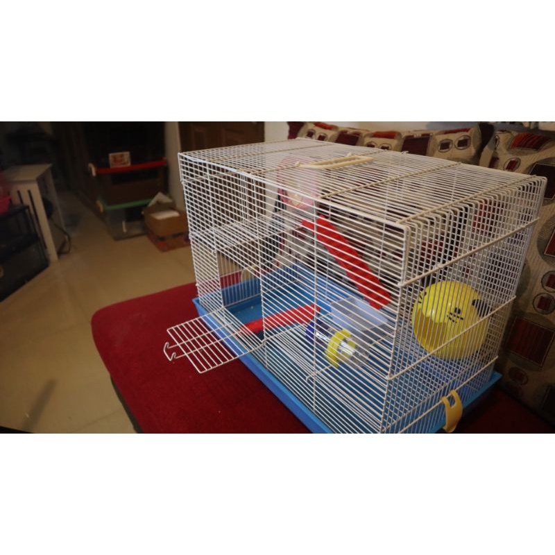 Kandang Hamster Jumbo Ukuran: 54 x 30 x 40 cm
