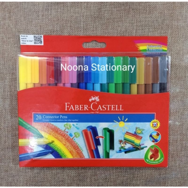 

Faber Castell Connector Pens 20 Warna