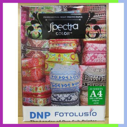 

Professional Silky Po Paper A4 260Gsm Spectra