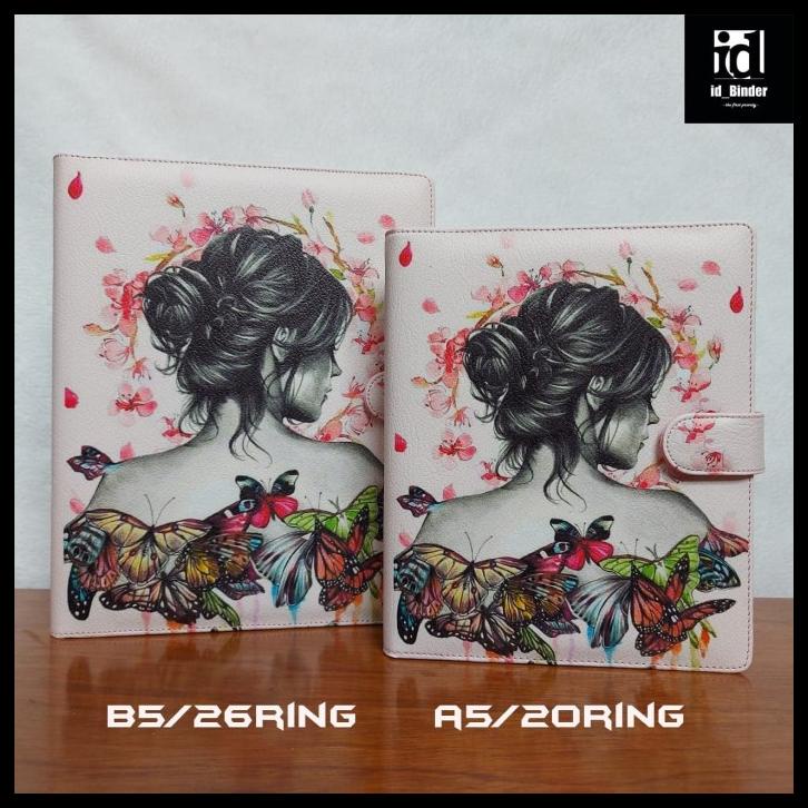 

Binder Printing Motip Lady Butterfly A5/Ring 20, B5/Ring 26