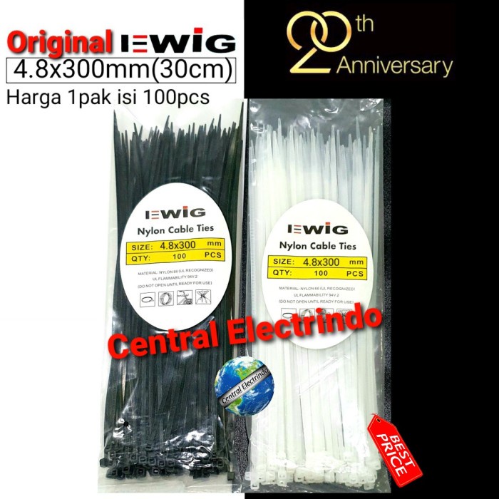 

ORGANIZER-DOCUMENT- KABEL TIES 4.8MMX30CM (300MM). - HITAM -DOCUMENT-ORGANIZER.