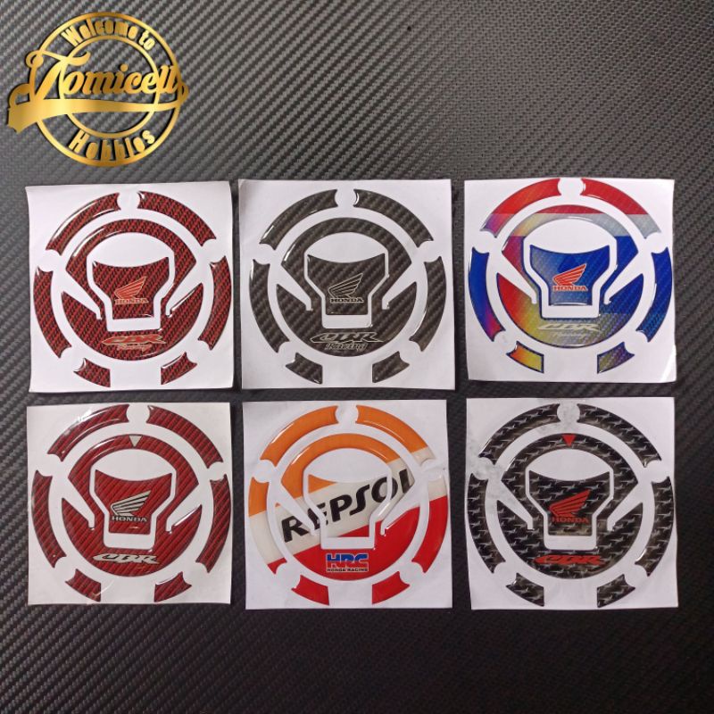 emblem timbul tutup tank cbr 150 cbr150 thailand thailook