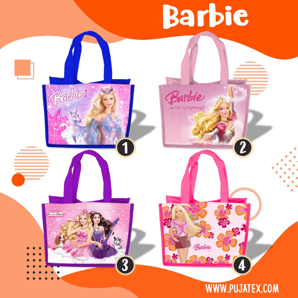 

Tas Ultah Barbie Goodie Bag Souvenir Ulang Tahun Aqiqah Kartun Anak Lucu