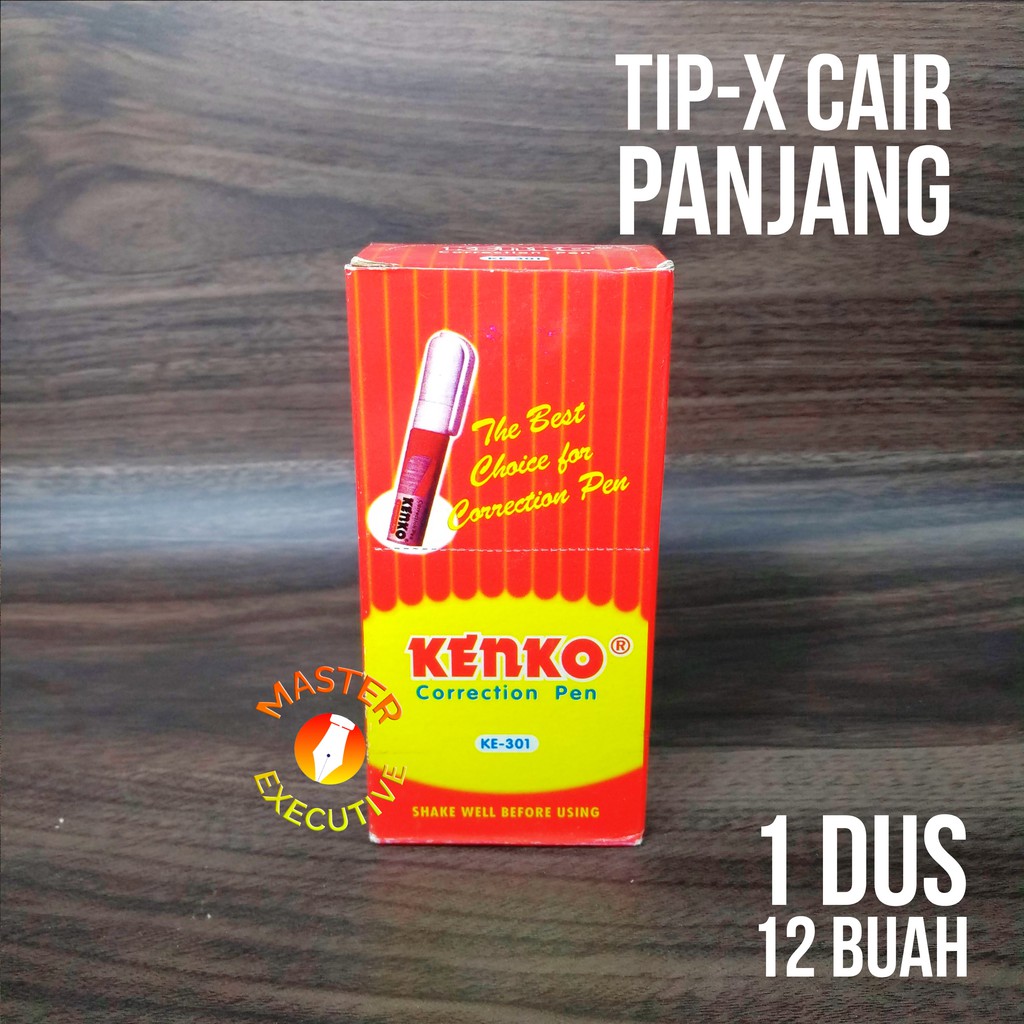 [Dus - 12 Buah] Kenko Correction Pen KE-301 / Tip-ex