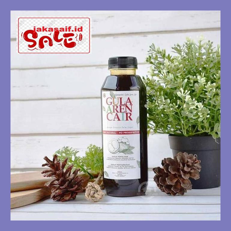 

504Sbu Gula Aren Cair Liquid Arenga Palm Sugar 500 Ml Bud0Mb