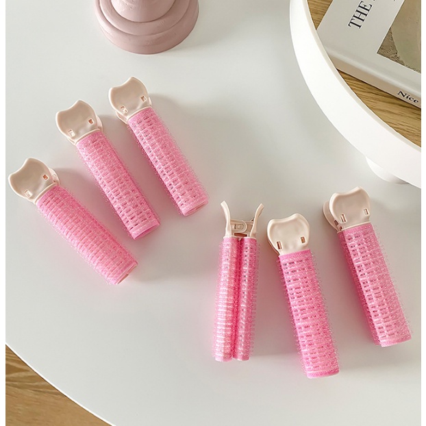 Roll Rambut VELCRO Korea Premium ISI 2PCS /Madame Poni Jepit / Hair Root Twin Hair Rollers AK25