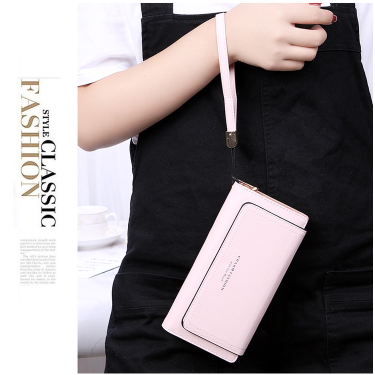 Dompet Panjang Premium Pria dan Wanita Import Termurah / Premium wallet / CHARM FASHION - 374