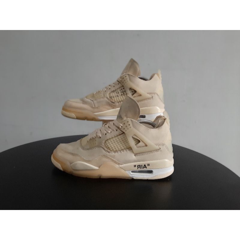 Air Jordan Retro 4 X Off White