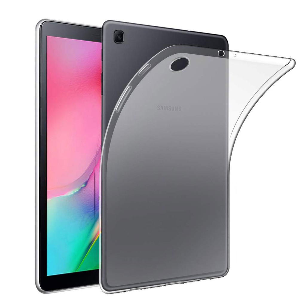 Jelly Soft TPU Ultrathin Clear Case Casing Samsung Galaxy Tab A 8.0 2019 T290 T295