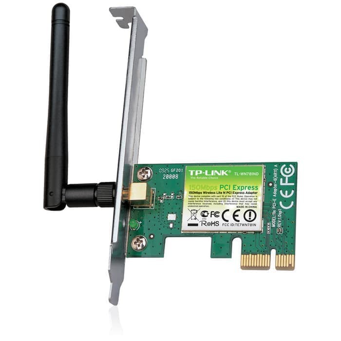 TP-LINK TL-WN781ND - 150Mbps Wireless PCI Express Adapter