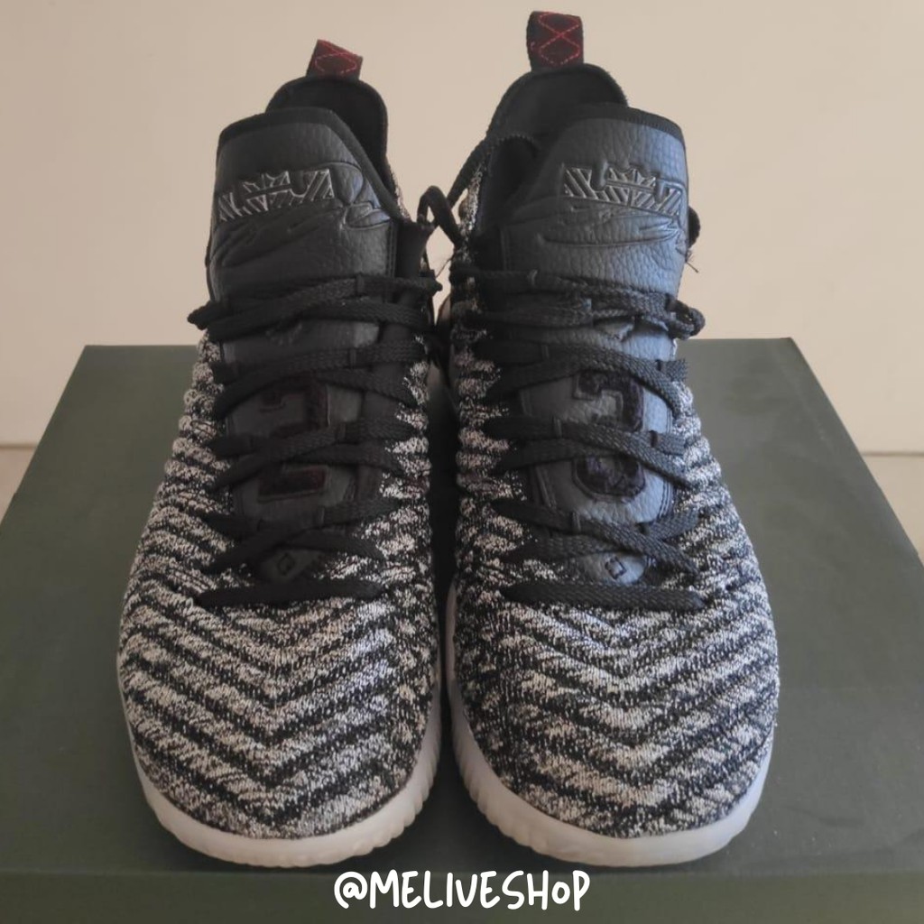 NIKE LEBRON 16 OREO ORI GRADE PRELOVED PREOWNED BASKETBALL SHOES SEPATU BASKET NIKE