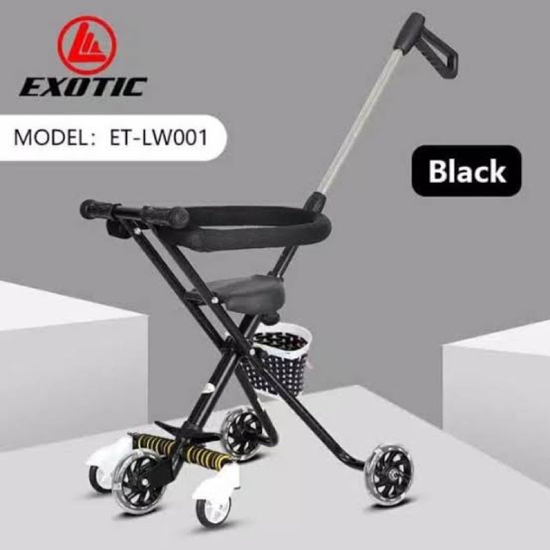 Stroller Exotic ET-LW001 Roda 5 Kursi dorongan Anak