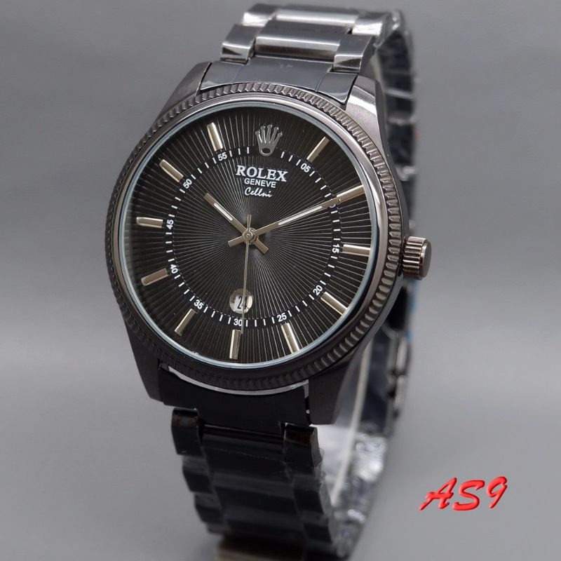 TERVIRAL!!! GEBYAR SALE! JAM TANGAN ROLEX KING JAM TANGAN RANTAI TERBARU TERLARIS STAINLISS STEEL PRIA JAM TANGAN ROLEX