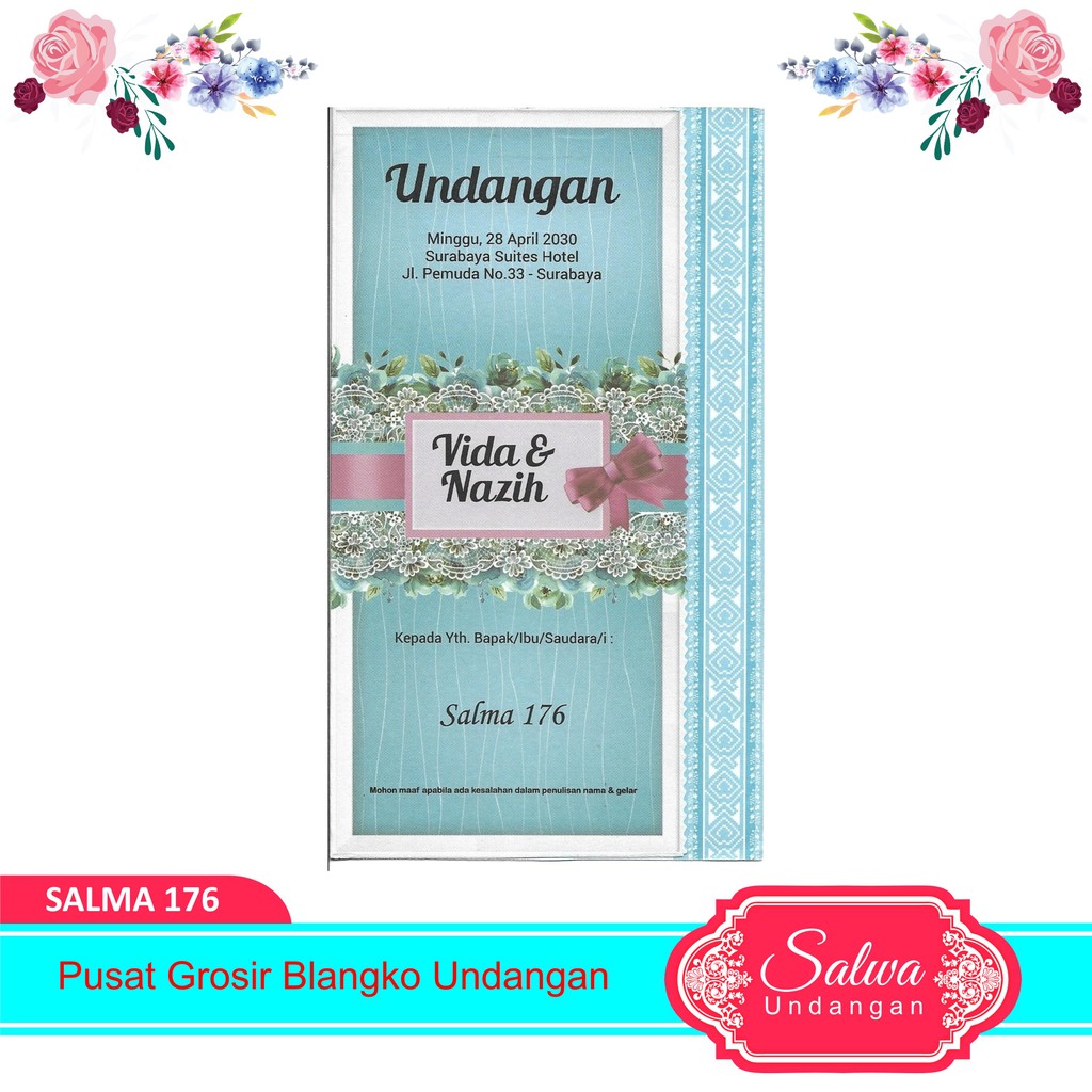 Blangko Undangan Salma 176 Harga Murah