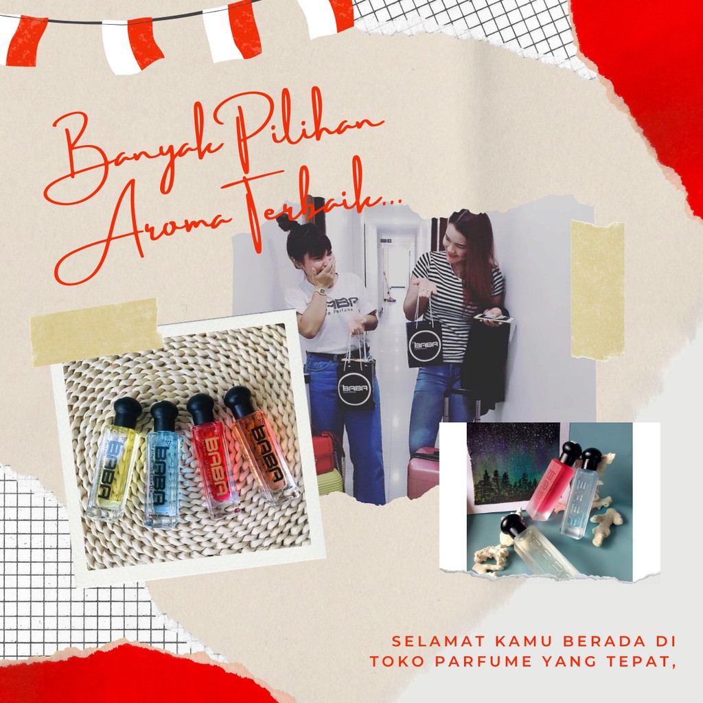 Baba Parfum Farfum Cewek Atau Perempuan Murah Tahan Lama Bibit Import Original 35ml EDP
