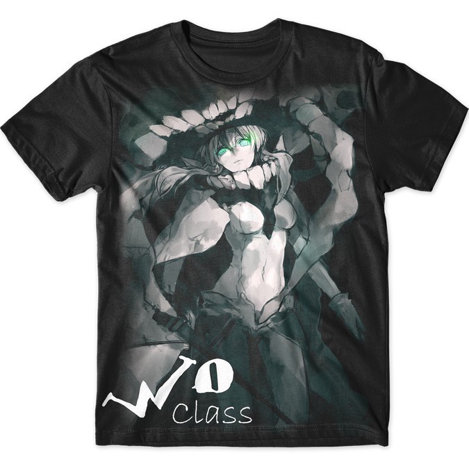 Wo Class Aircraft Carrier – Kantai Collection Anime T-Shirt/Kaos Anime