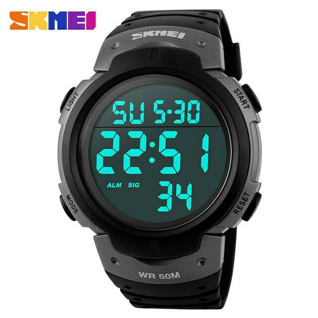 Jam Tangan Pria / SKMEI DG 1068 Men / Jam Tangan Digital LED Original