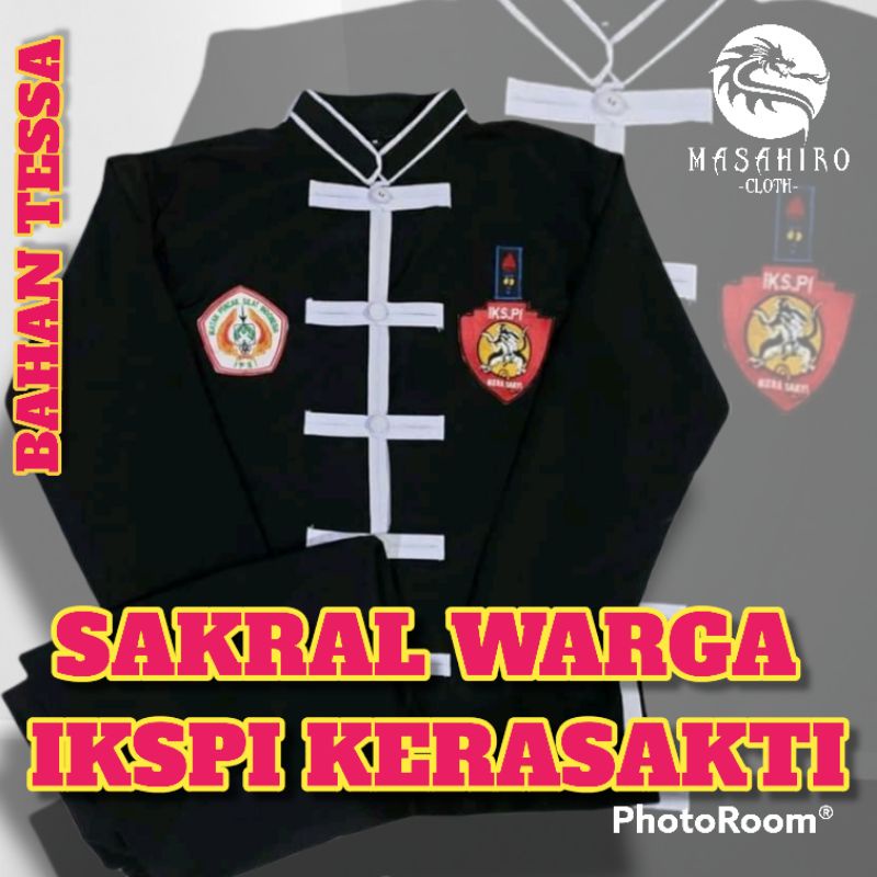 Seragam Kebesaran Silat IKSPI Kerasakti + celana - Ready Stock ATRIBUT IKSPI KERASAKTI BEST SELLER S