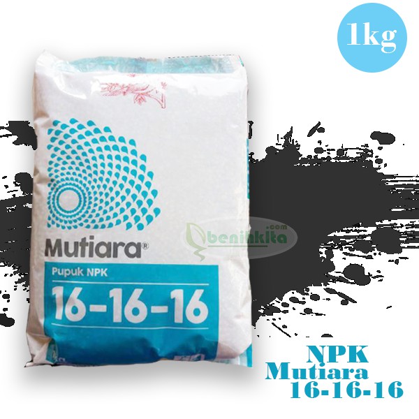  Pupuk  NPK  Mutiara  16  16  16  1kg Shopee Indonesia