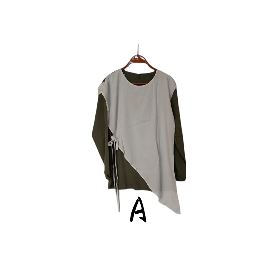 Blouse Wanita Polos / Blouse Fashion Wanita Muslim # 2524