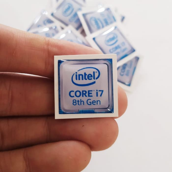  Stiker  PC Timbul INTEL CORE i7 8th Gen Shopee Indonesia