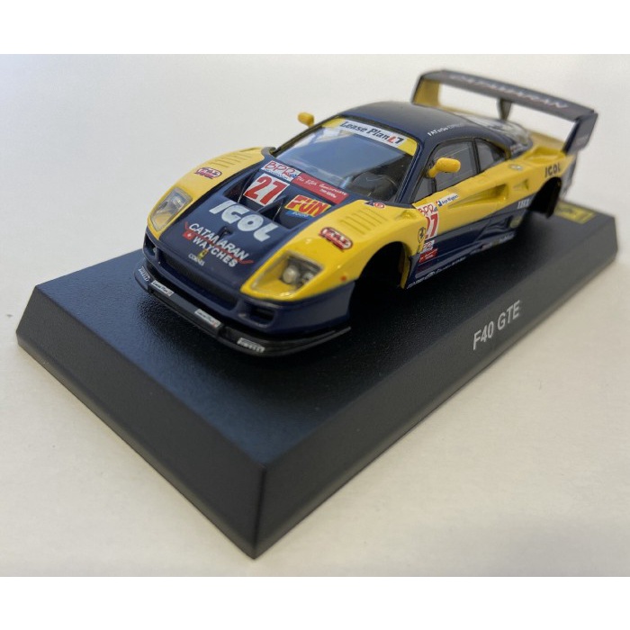 Kyosho FERRARI F40 GTE CATAMARAN MOBIL DIECAST MODEL