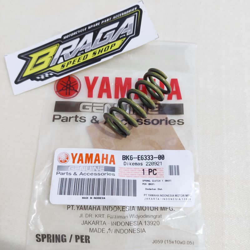 Per Pir Kopling Spring Clutch New Vixion 150 R 15 R15 V3 XSR155 Asli Original Yamaha BK6-E6333-00