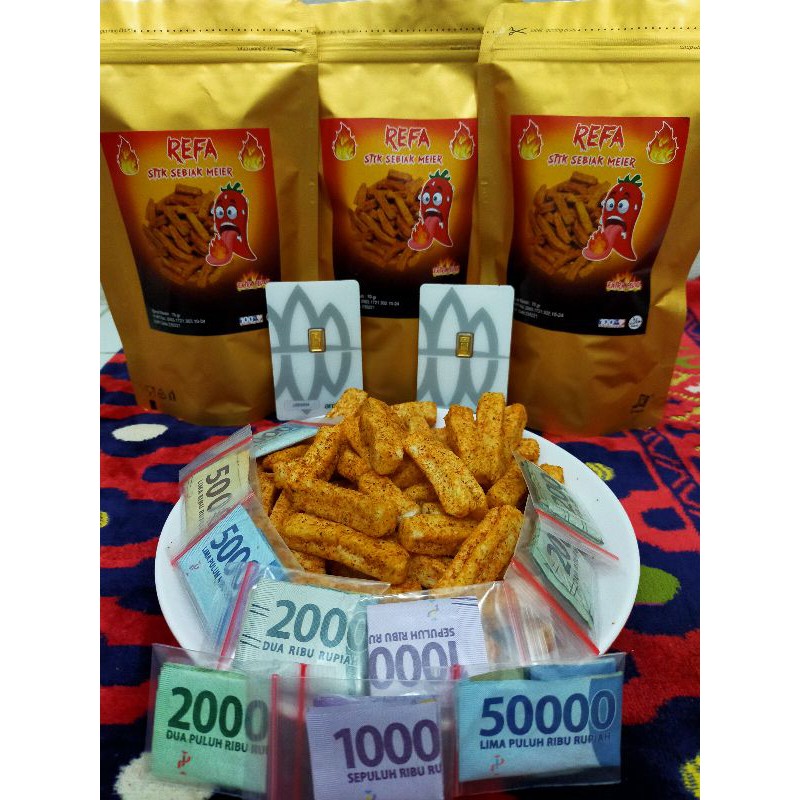 Refa snack / snack zaman now/ snack berhadiah uang dan