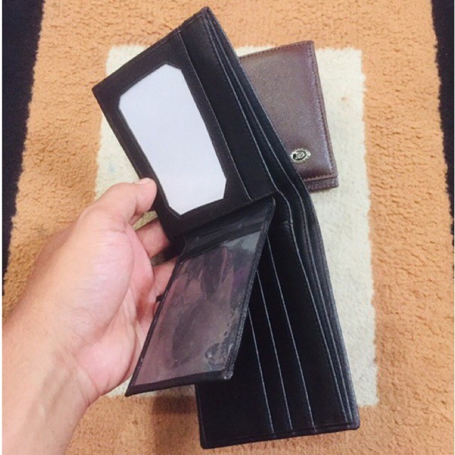 [[anton hilmanto]] dompet lipat nahan kulit sintetis sp4 logo #dompet #dompetlipat #dompetpria