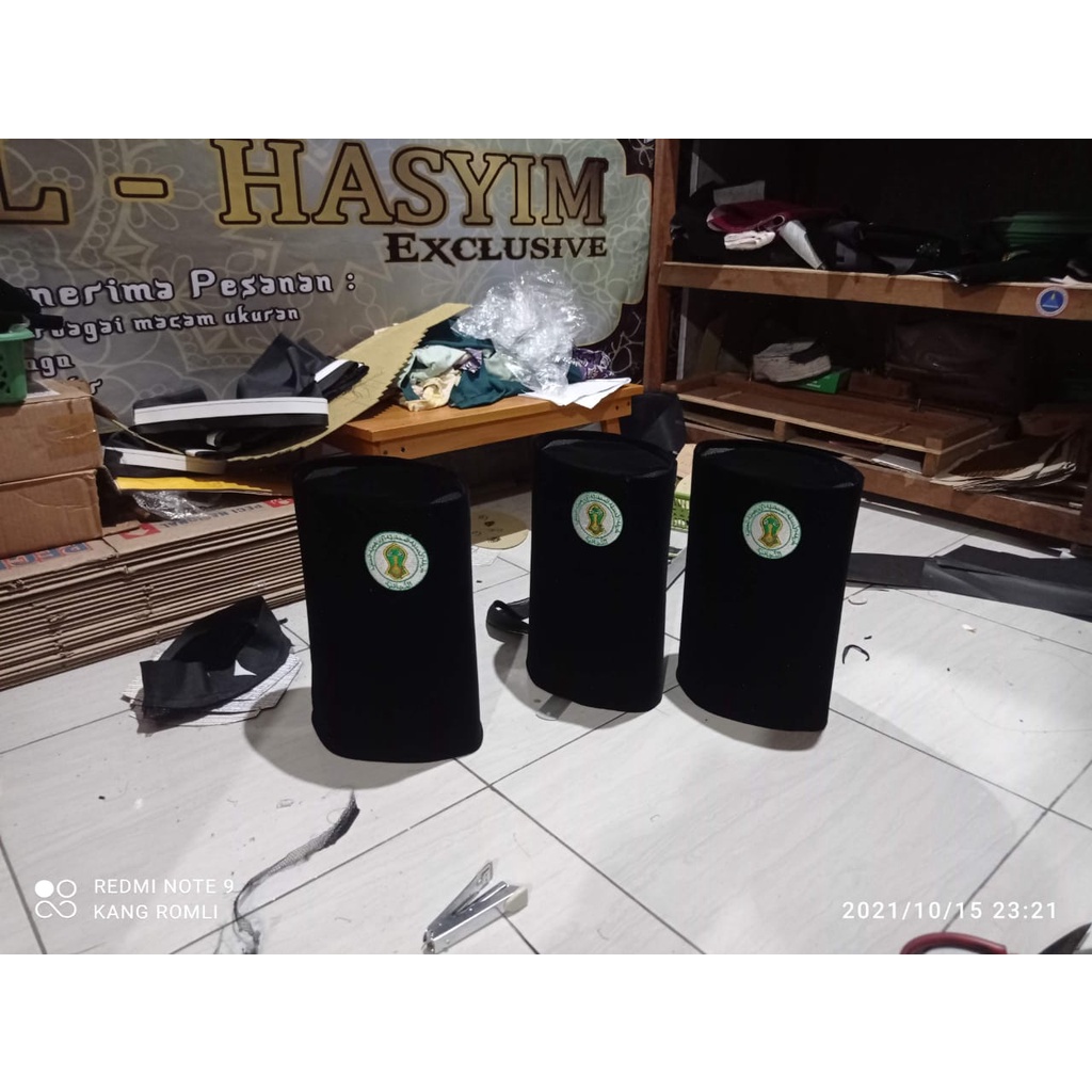 Songkok Hitam, Peci Hitam Bordir CUSTOM LOGO LEMBAGA/ORGANISASI DLL free order