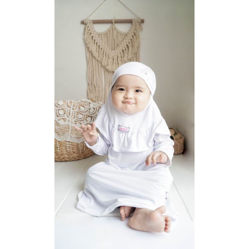 GAMIS anak pakaian bayi newborn gamis kalla pakaian muslim anak(cetta)