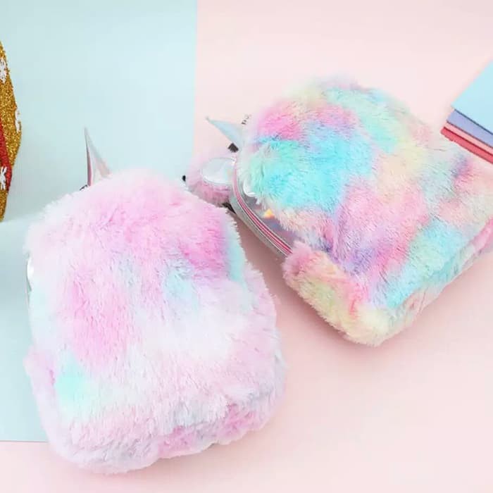 Tas Sekolah Anak Unicorn Rainbow Backpack Super Trendy