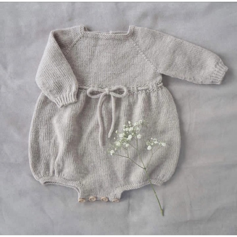 Ribbon Jumper Baby Knitted (Usia 0-12 bulan)