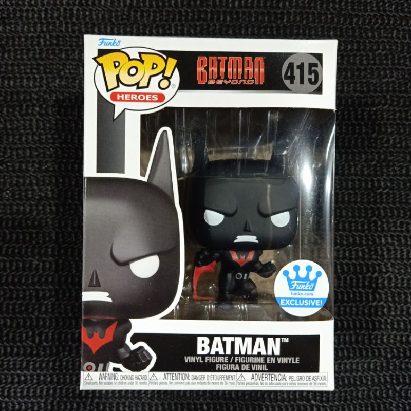 Funko Pop BATMAN BEYOND : BATMAN (Crouching) #415 (Funko Shop Exclusive)