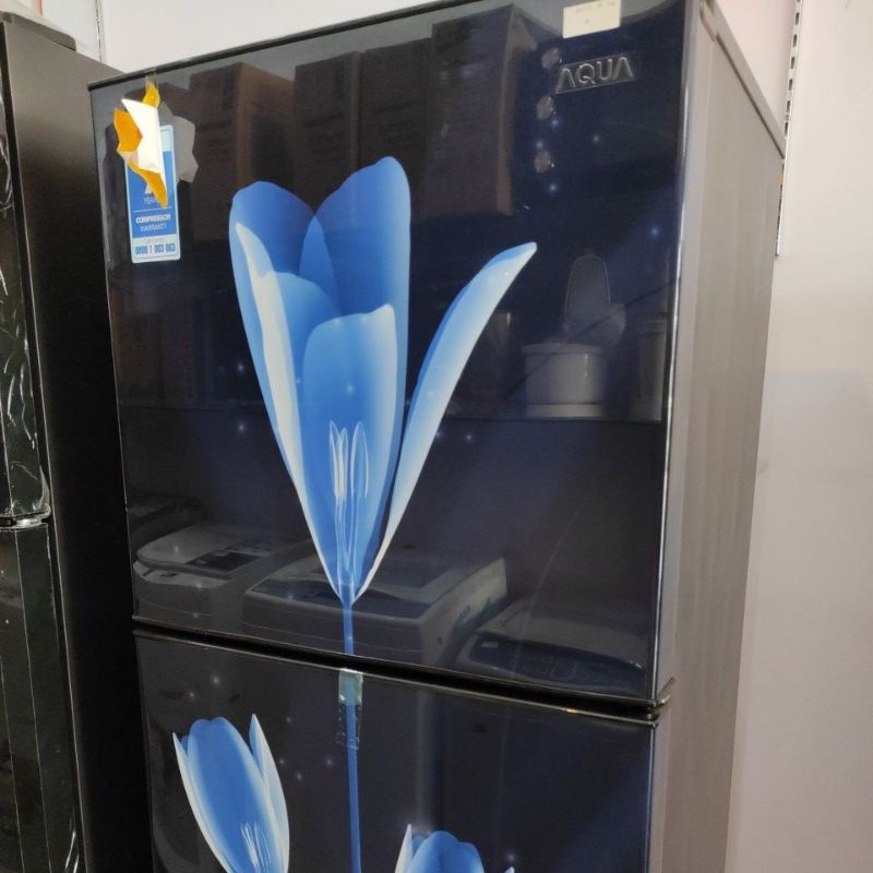 Kulkas AQUA 2 Pintu AQR-D261DS No Bunga Es Low Watt TOKO ELEKTRONIK TEGAL PEMALANG