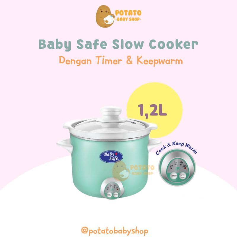 Babysafe Digital Slow Cooker 1.2L LB07M Baby Safe