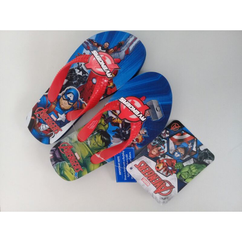 sandal Led character anak cowok