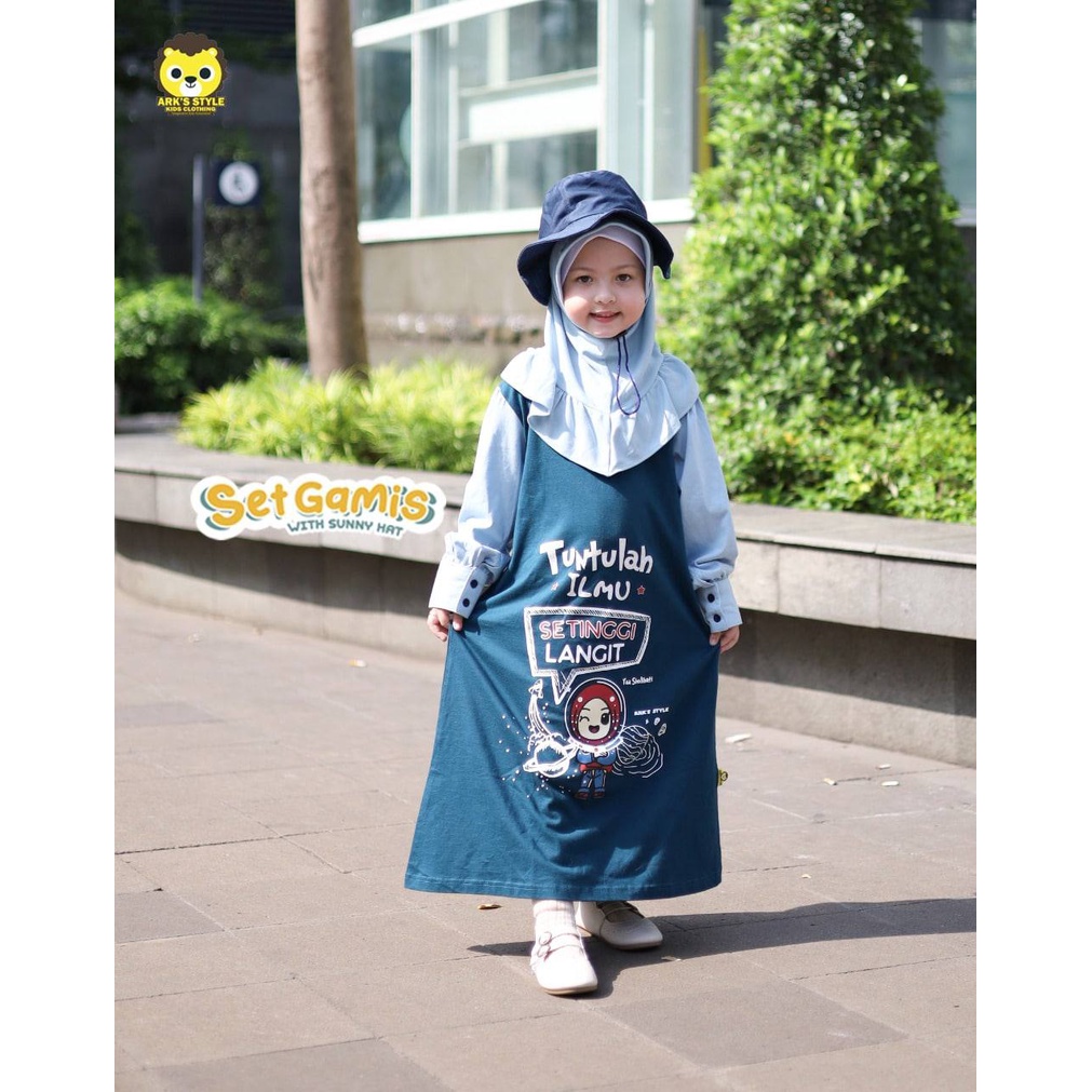 Setelan anak  Gamis Sunny Hat Arkstyle