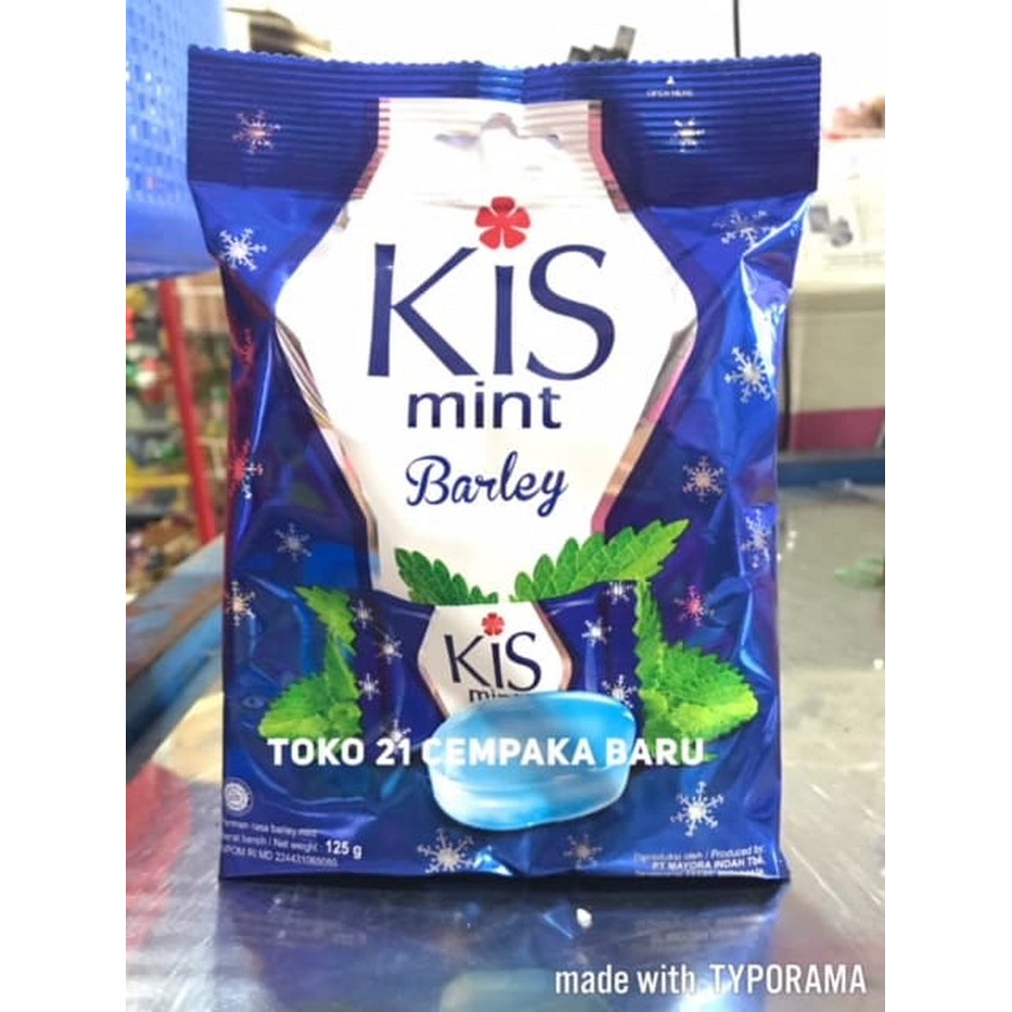 

Permen KISS Mint BARLEY BIRU 1 Bungkus | Permen Kis Candy Murah Promo