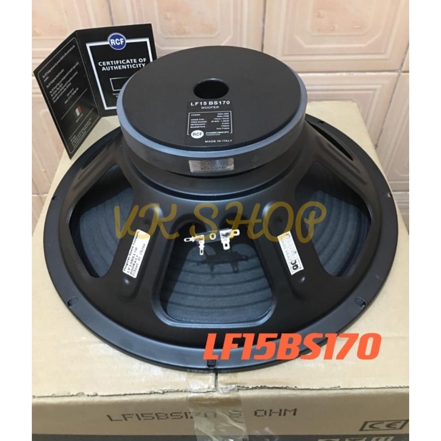 SPEAKER WOOFER RCF LF15BS170/LF15 BS170/LF 15BS170/LF15BS 170 15 INCH