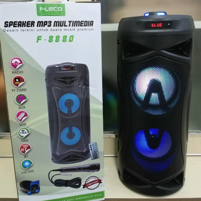 Speaker MP3 Multimedia FLECO F-8880