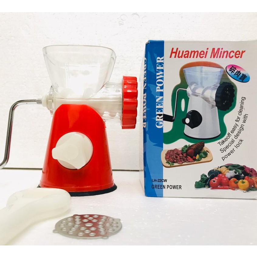 HUAMEI MINCER LH-22CW GREEN TOWER (Gilingan Manual)