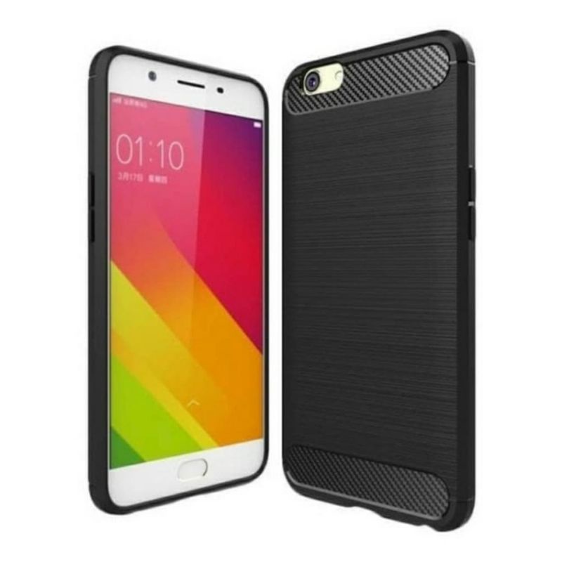 Softcase Slim Fit Carbon Vivo V5 - UA