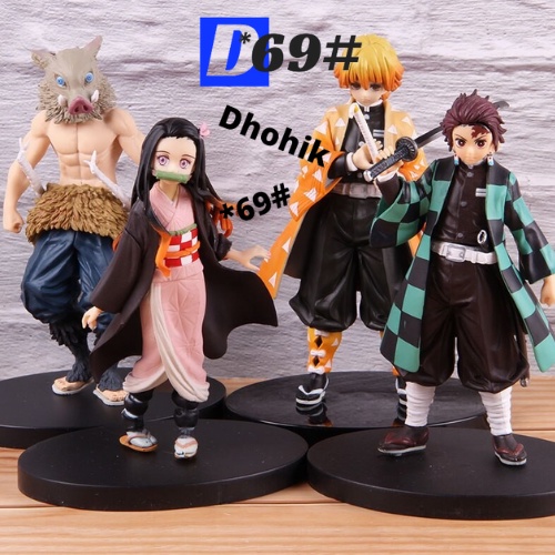 Action figure KIMETSU NO YAIBA model tanjiro nezuko zenitsu