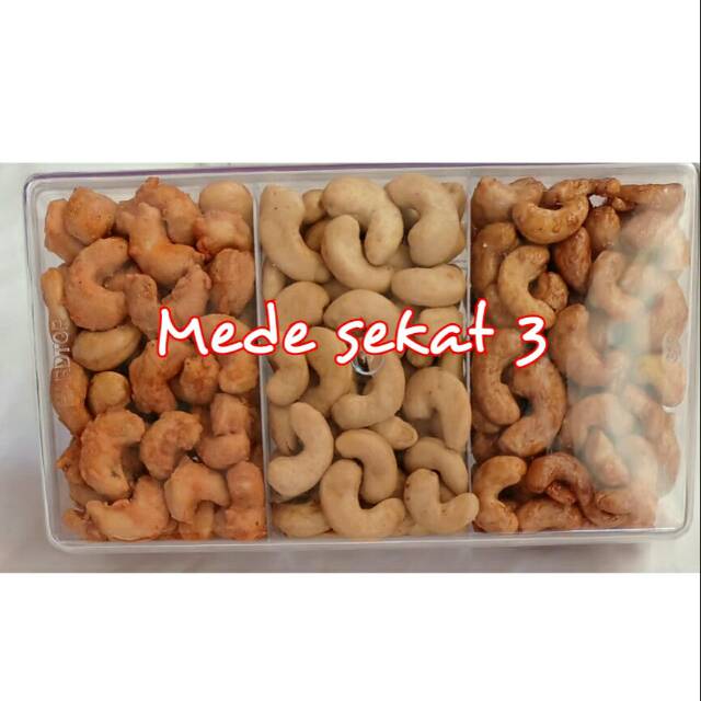 

Kacang mede super premium sekat 3..